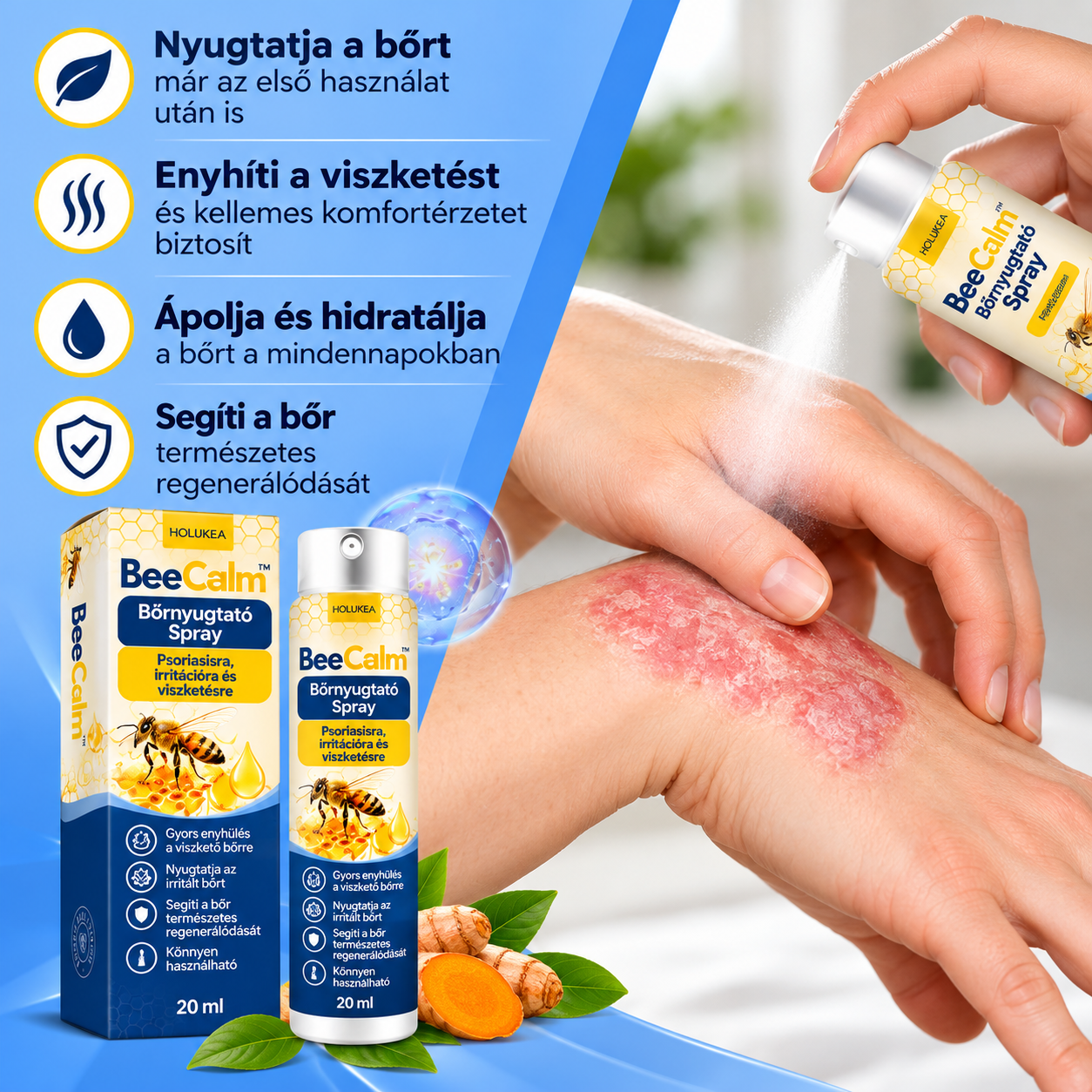 BeeCalm™ – Bőrnyugtató Spray