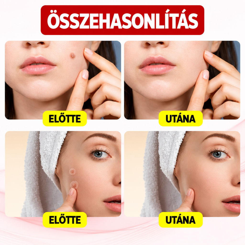 DermaClear™ – Szemölök elleni tapaszok
