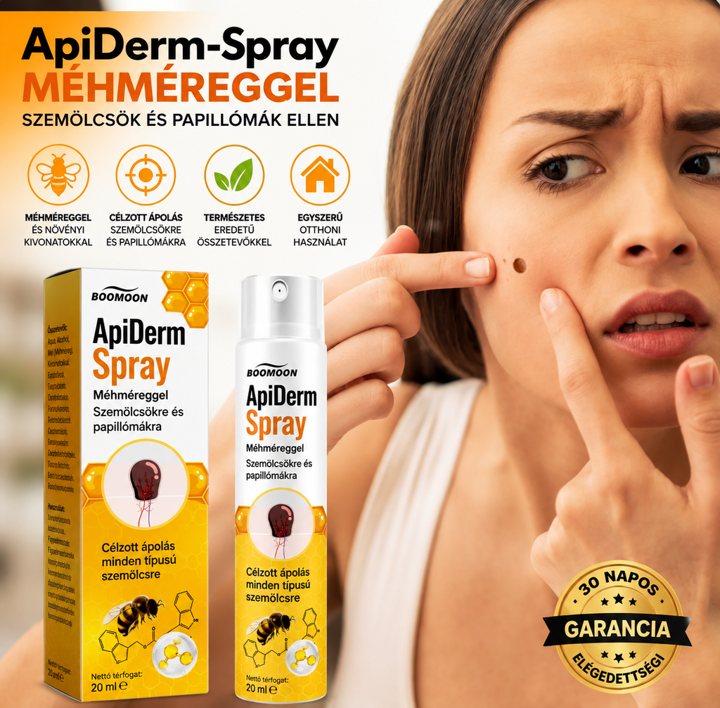 ApiDerm™ – Spray szemölcsök és papillómák ellen