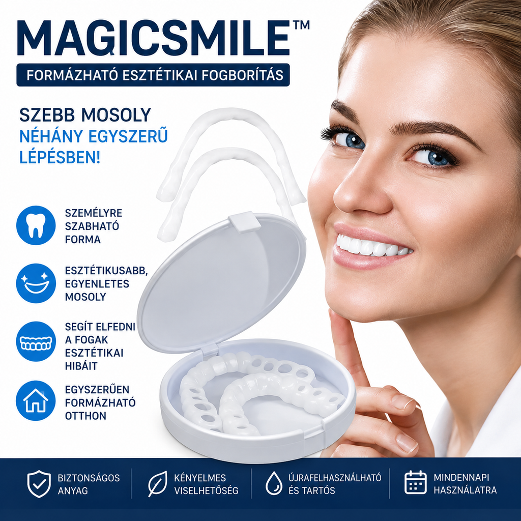 MagicSmile™ – Formázható Esztétikai Fogborítás