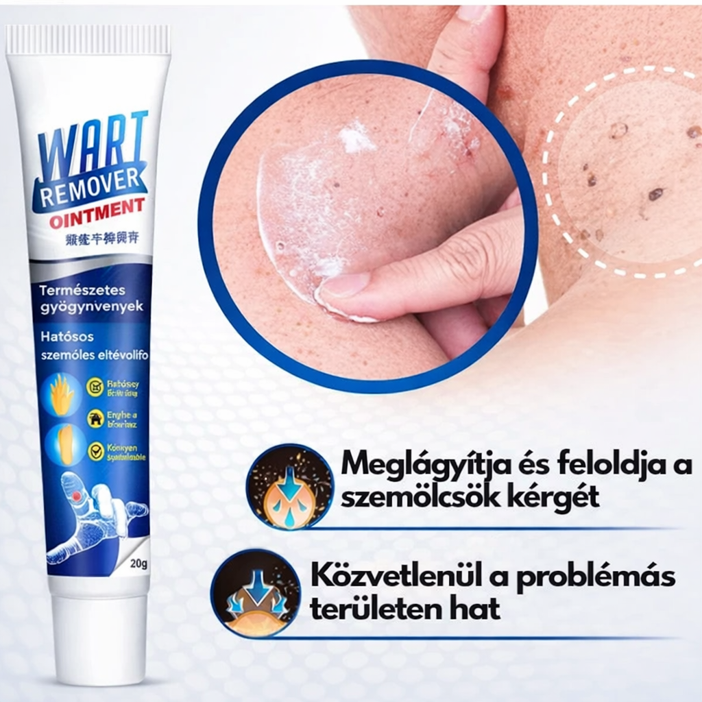 WartRemover – Szemölcs és bőrkeményedés elleni krém