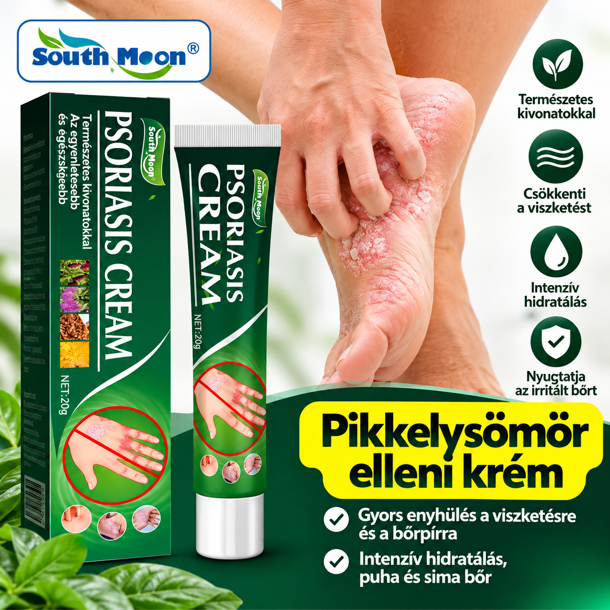 PsoriaCalm™ – Pikkelysömör elleni krém
