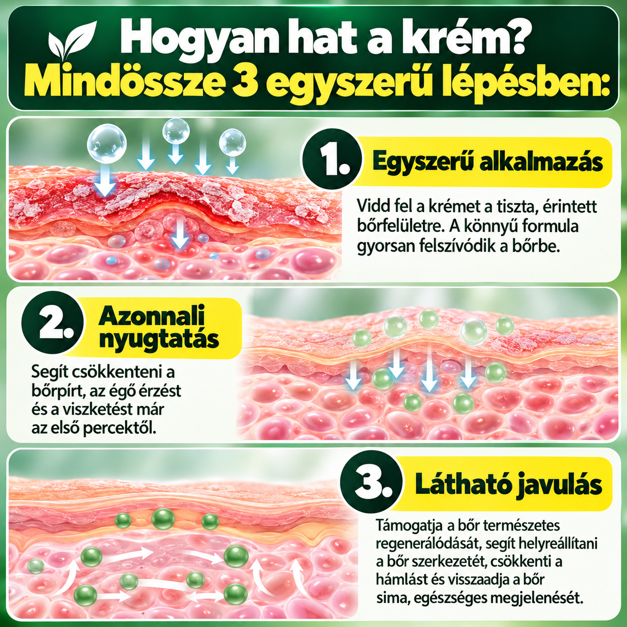 PsoriaCalm™ – Pikkelysömör elleni krém