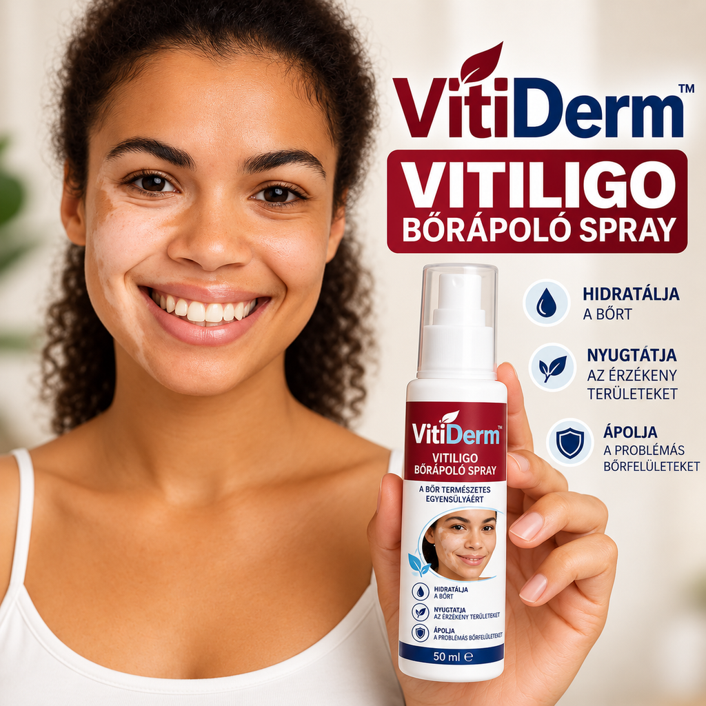 VitiDerm™ – Vitiligo bőrápoló spray