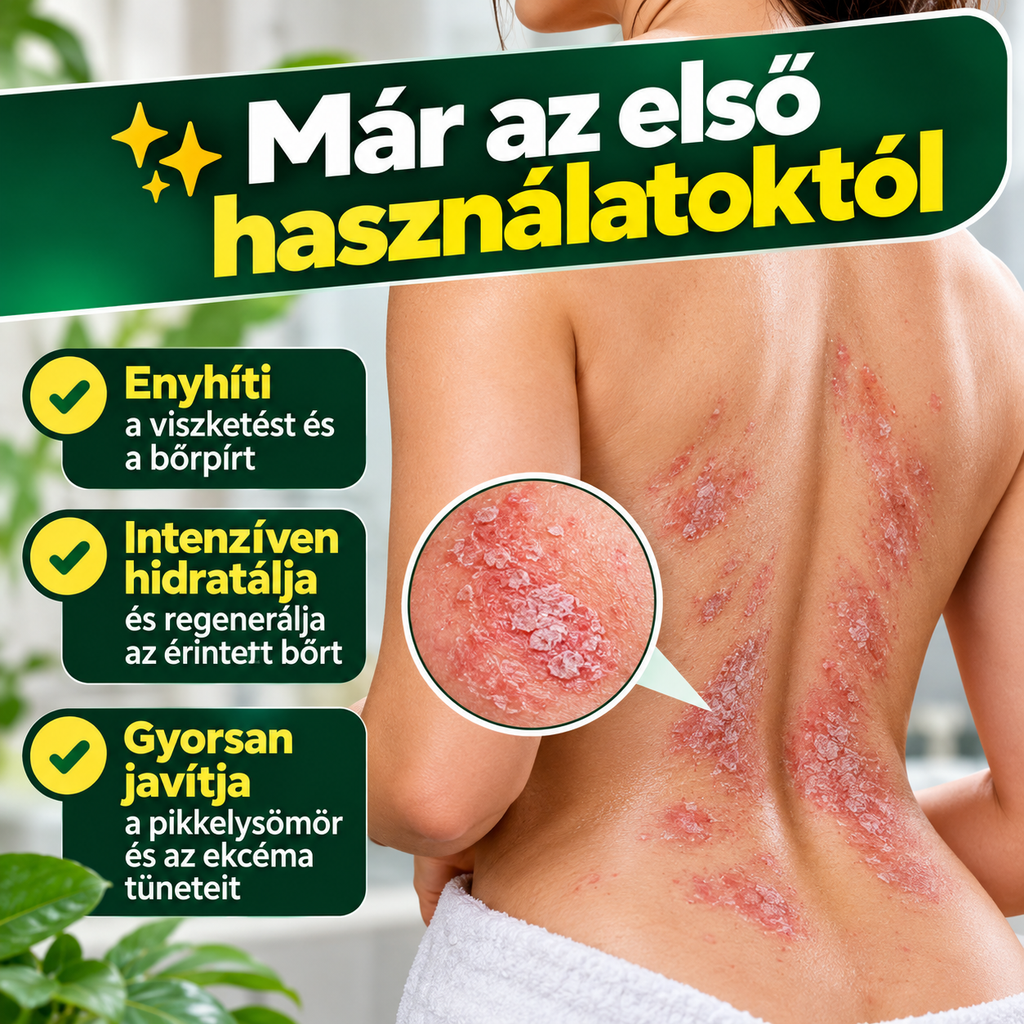 PsoriaCalm™ – Pikkelysömör elleni krém